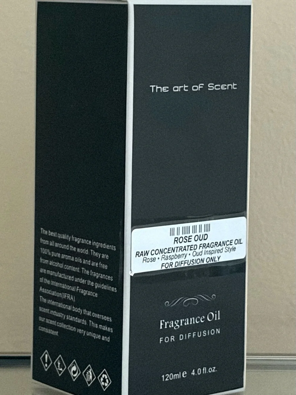 Rose Oud 120ml Concentrated Fragrance Oil – Luxury Home Diffuser Scent